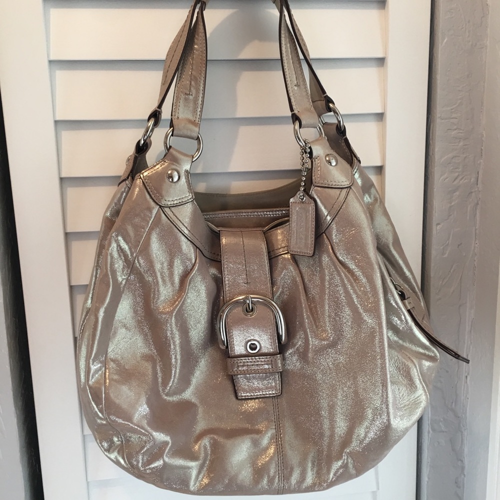 Coach Metallic Shimmer Handbag